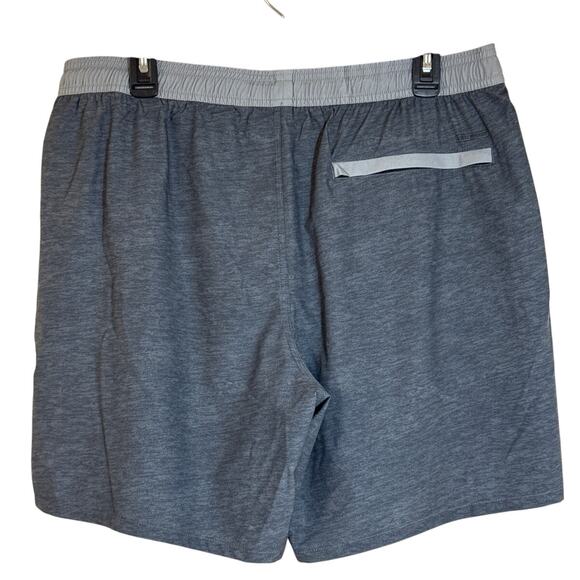 NWT O’Neill XL Gray Boxer Brief Liner Standard Fit Above The Knee 17" Secure Zip - Picture 2 of 6
